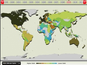 global-public-debt-level-map-2009
