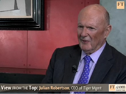 Escucha al legendario gestor de Hedge Funds, Julian Robertson
